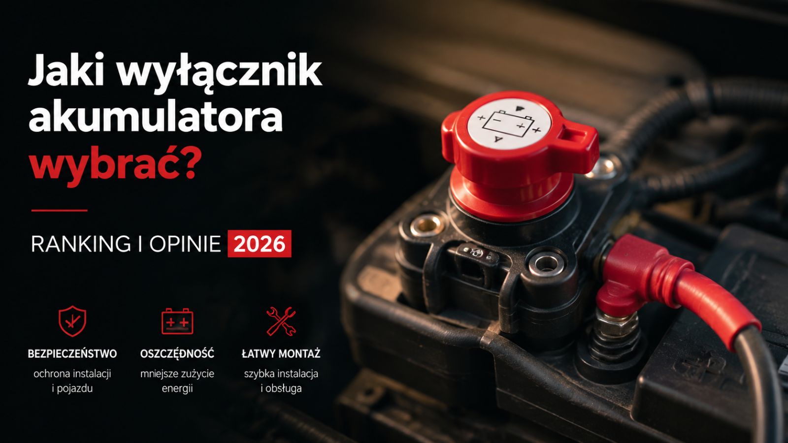 Jaki wyłącznik akumulatora wybrać? Ranking i opinie 2026