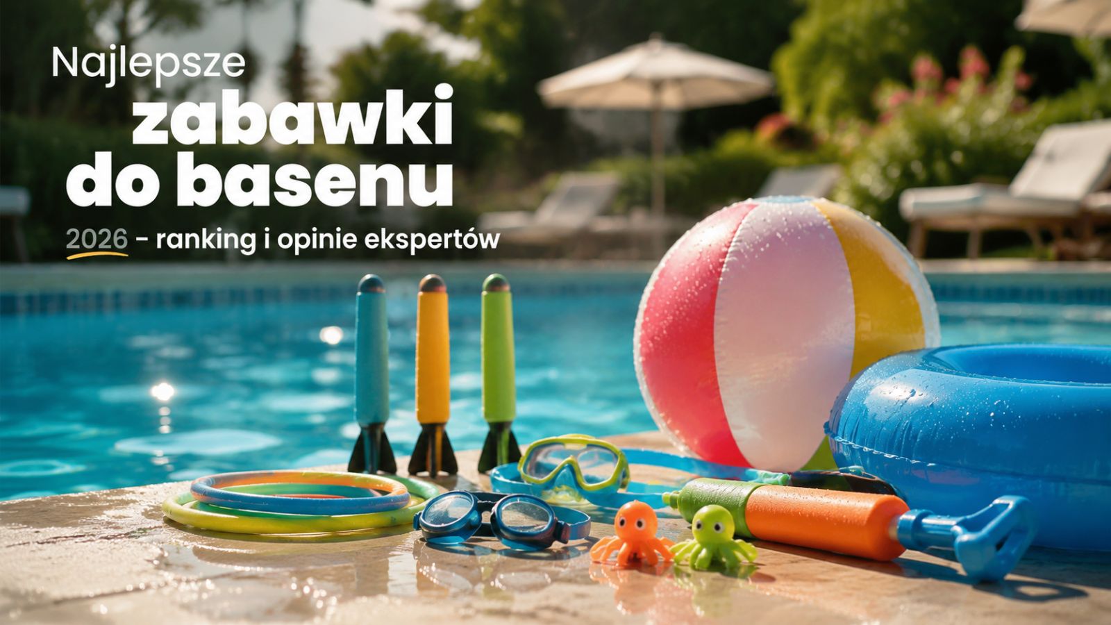 Najlepsze zabawki do basenu 2026 – ranking i opinie ekspertów