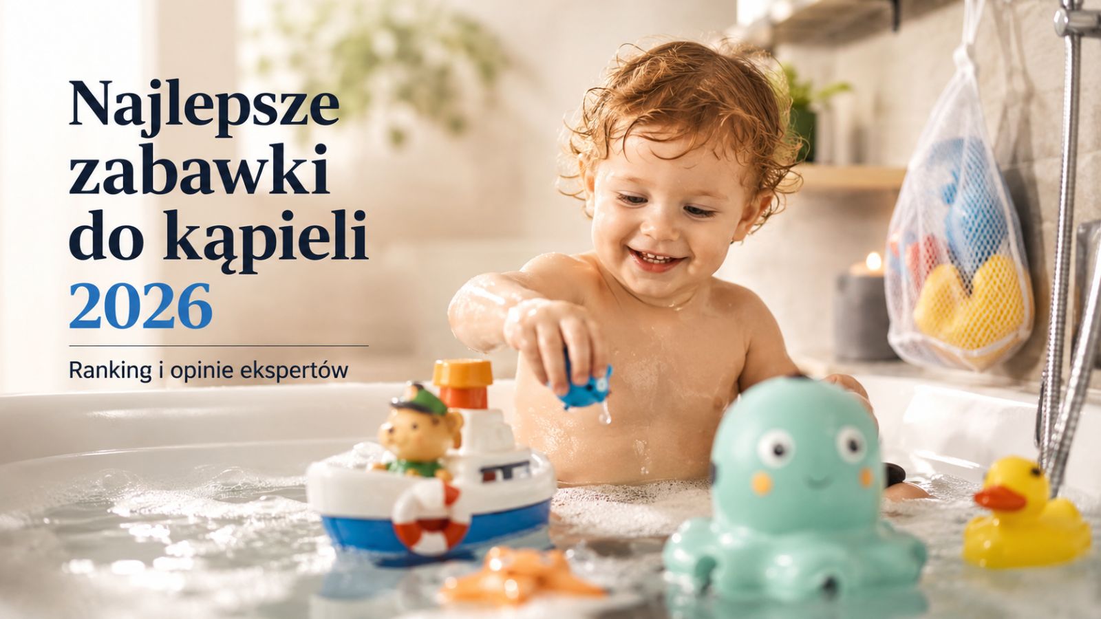 Najlepsze zabawki do kąpieli 2026 – Ranking i opinie ekspertów