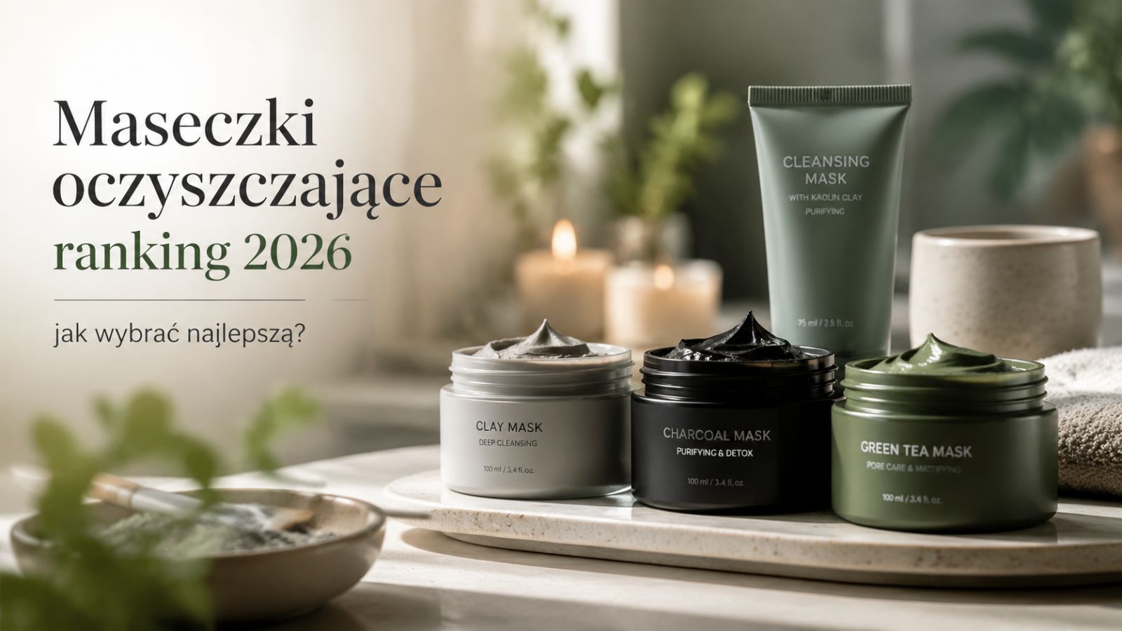 Maseczki oczyszczające ranking 2026 – jak wybrać najlepszą?