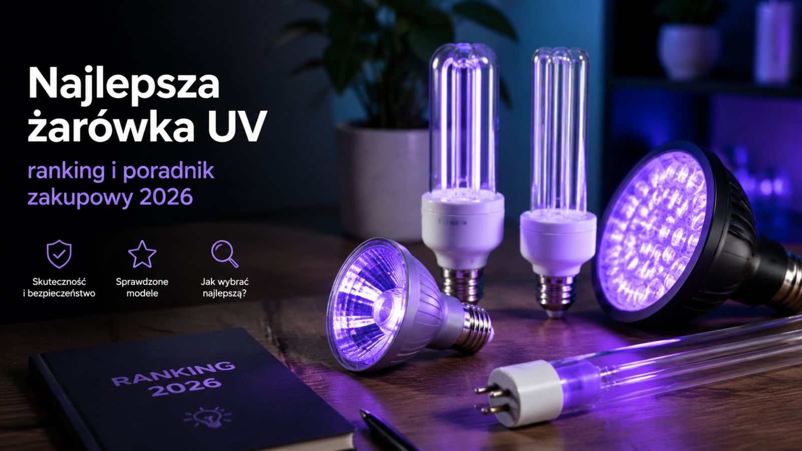 Najlepsza żarówka UV – ranking i poradnik zakupowy 2026