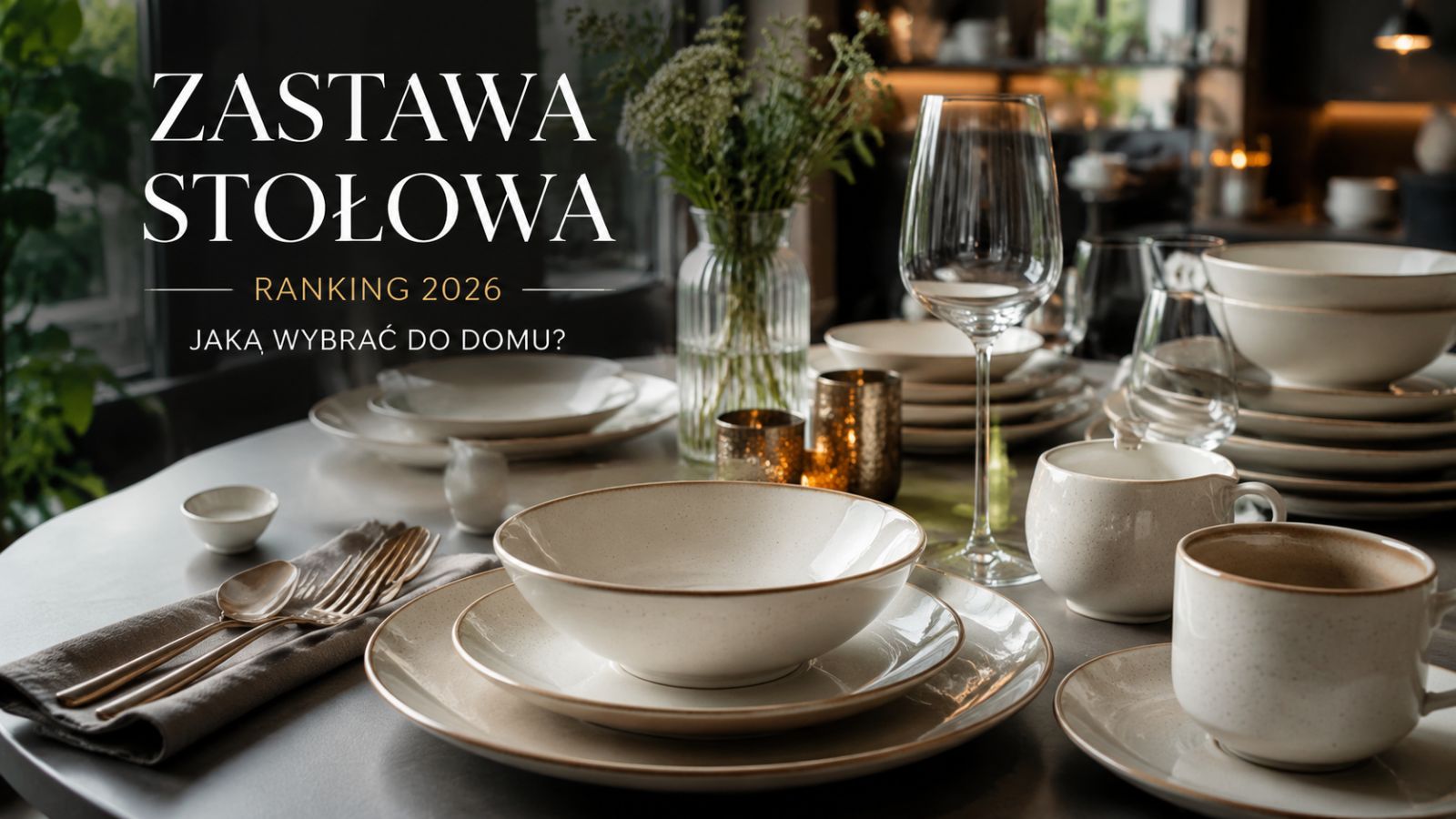 Zastawa stołowa – ranking 2026. Jaką wybrać do domu?