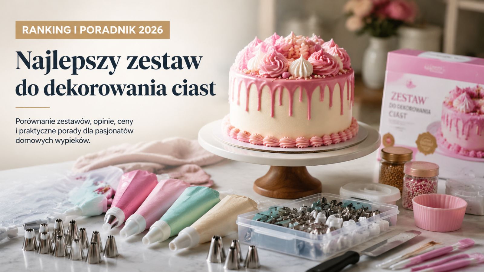 Najlepszy zestaw do dekorowania ciast – Ranking i Poradnik 2026