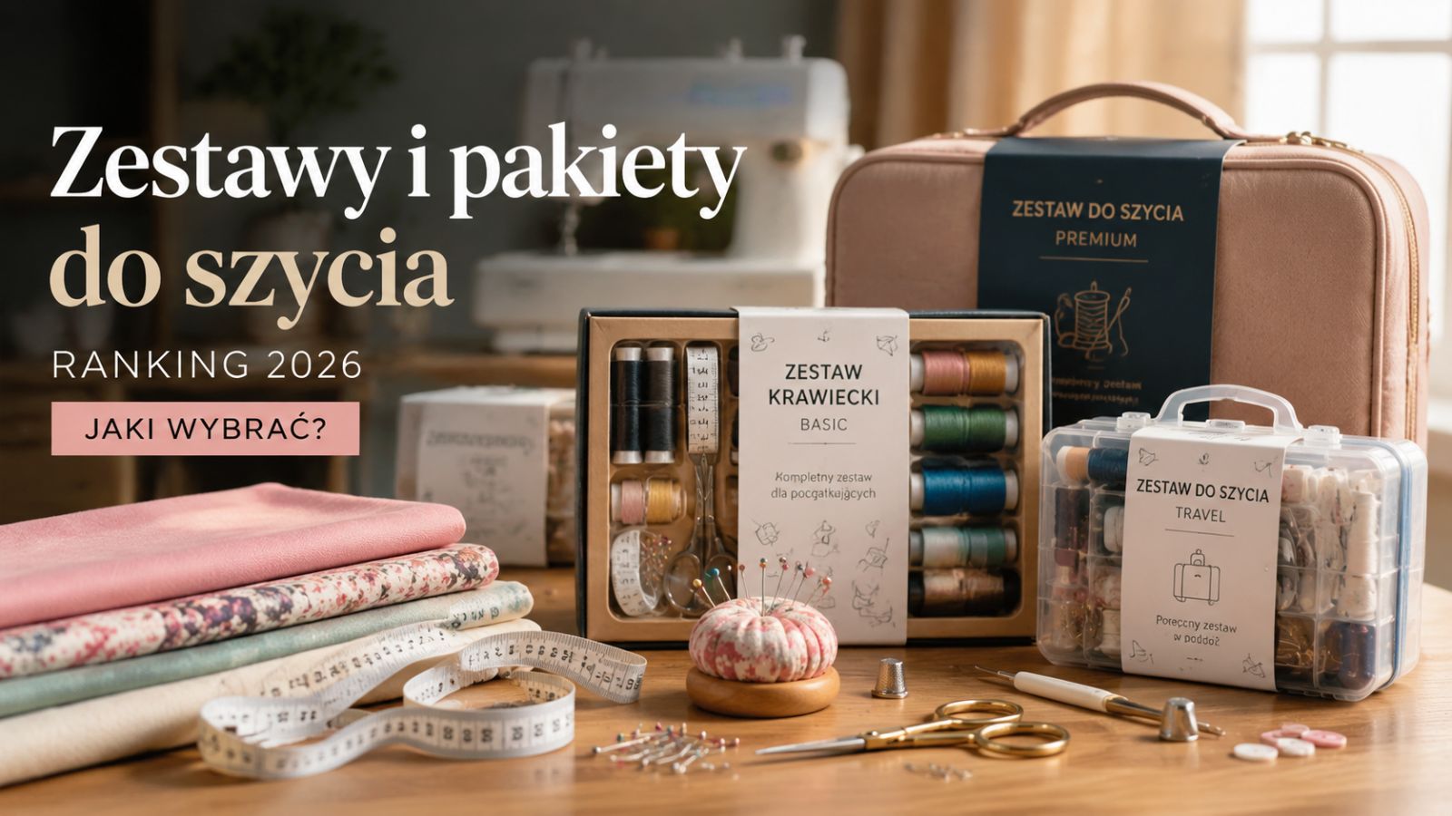Zestawy i pakiety do szycia – ranking 2026. Jaki wybrać?