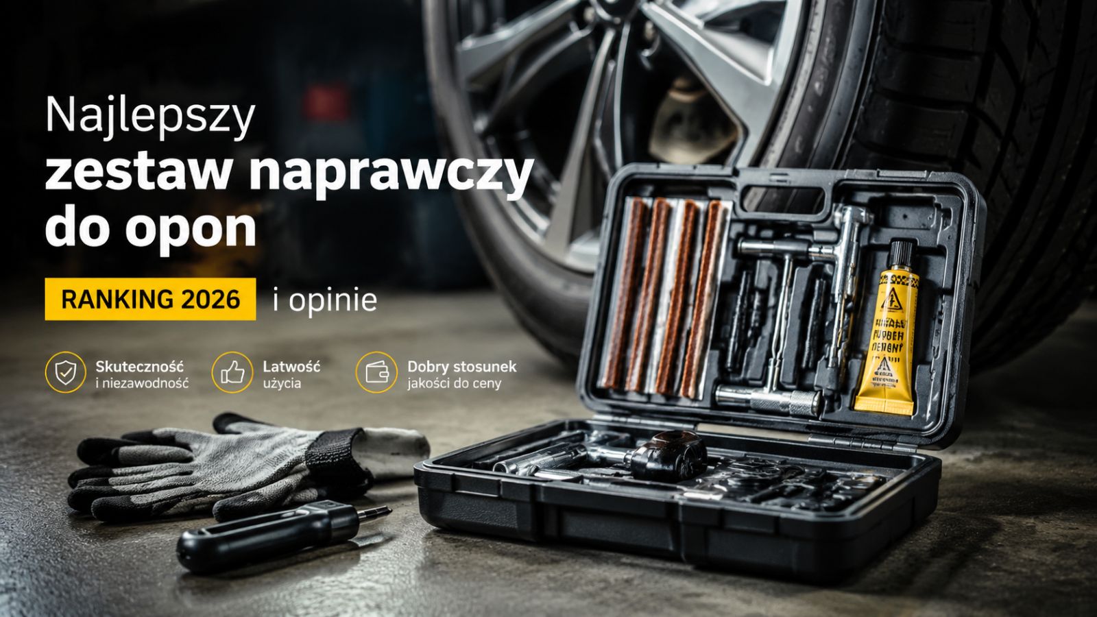 Najlepszy zestaw naprawczy do opon – Ranking 2026 i opinie
