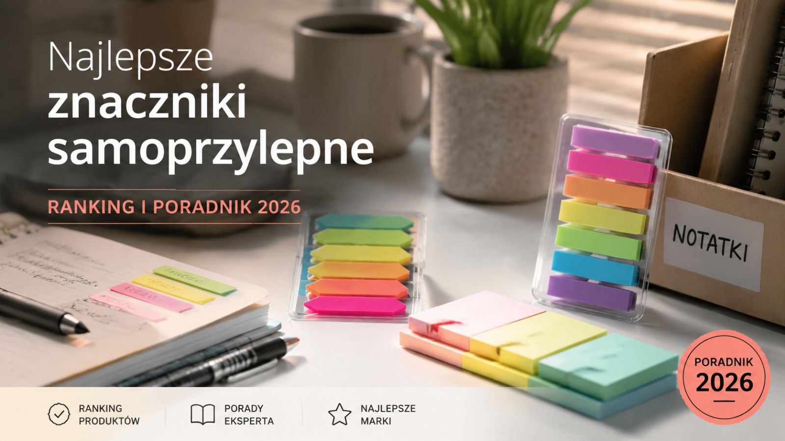 Najlepsze znaczniki samoprzylepne – ranking i poradnik 2026